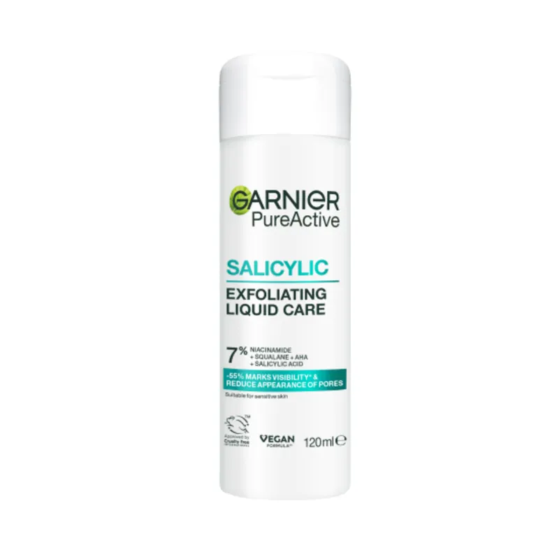 Bild 2 för Garnier PureActive Salicylic Exfoliating Liquid Care For Impure S