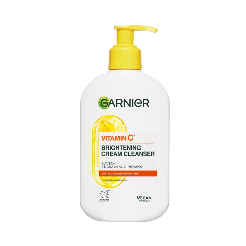Bild 1 för Garnier Skin Active Vitamin C Gentle Cleanser 250 ml