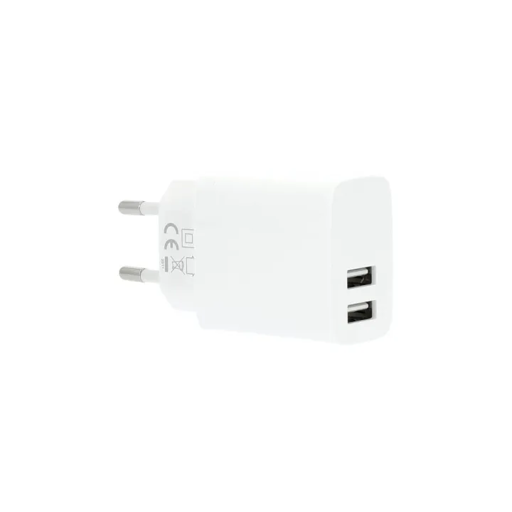 Alternativ bild 0 för GEAR Charger 220V 2xUSB-A 3.4A White