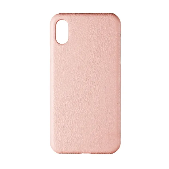 Alternativ bild 0 för GEAR Mobile Cover Pink Leather iPhone X/XS