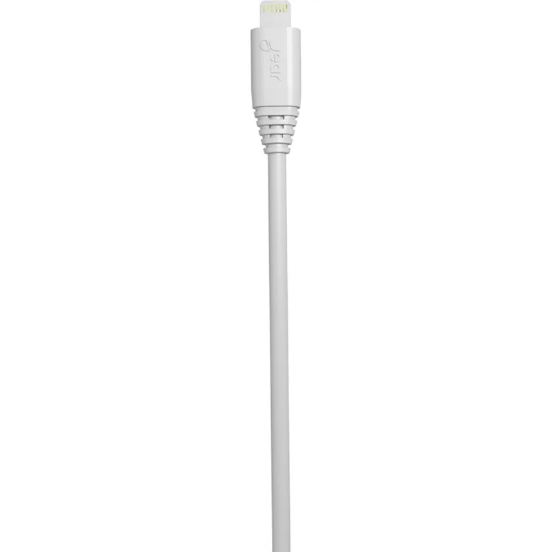 Alternativ bild 0 för Gear Rund Laddkabel Lightning till USB-A 3m Vit MFI