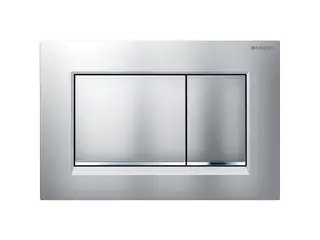 Produktfoto för Geberit 115.883.JQ.1, Spolplatta, Röd, Krom, Geberit, 246 mm, 12 mm, 164 mm