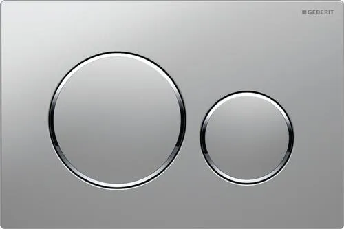 Alternativ bild 0 för Geberit manöverpanel Sigma20 - dubbelt infälld matt finish