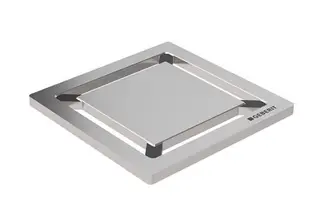 Produktfoto för Geberit rist kvadrat design 80 x 80 mm