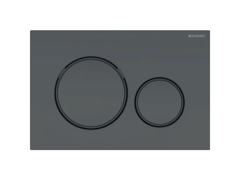 Alternativ bild 0 för Geberit Sigma20 serviceplatta - 246x164x12mm svart
