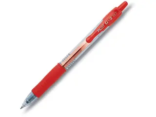 Produktfoto för Gelpen Pilot rød 0,7mm BL-G2-7 (12 stk.)