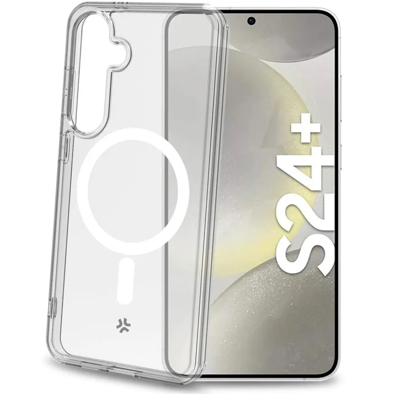 Bild 1 för Gelskinmag Magnetic Skal Galaxy S24+ 5G - Transparent