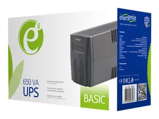 Produktfoto för Gembird EnerGenie EG-UPS-B650 - UPS - 390 Watt