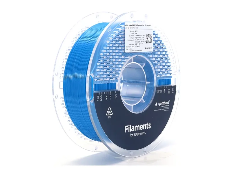 Alternativ bild 0 för Gembird PETG - High Speed - Blue