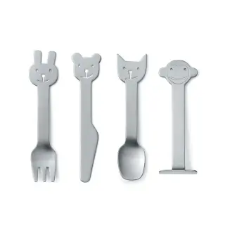 Produktfoto för Gense Animal Friends childrens cutlery 4 pcs
