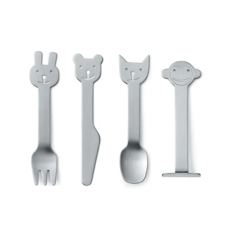 Alternativ bild 0 för Gense Animal Friends childrens cutlery 4 pcs