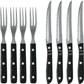 Produktfoto för Gense Old Farmer Black Grillbestick 4+4