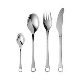 Produktfoto för Gense Pantry Cutlery Set Matte Stainless Steel 16 Pieces