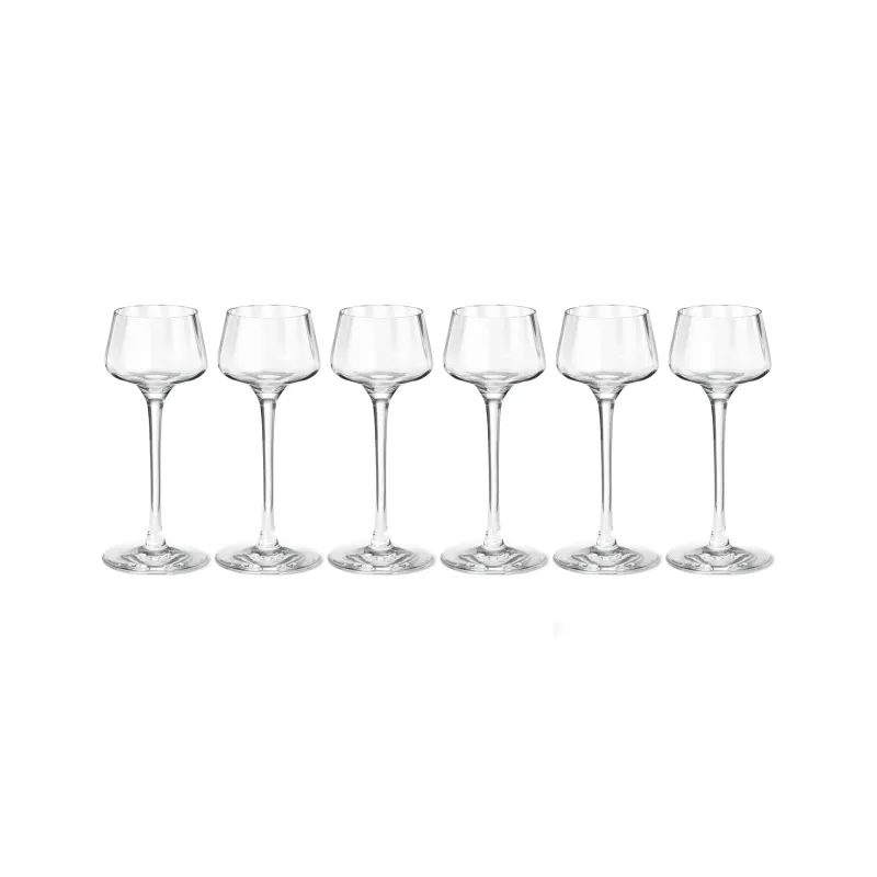 Alternativ bild 0 för Georg Jensen Bernadotte snapsglas 4cl, 6 st