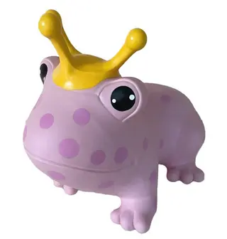 Produktfoto för Gerardos Toys hoppleksak, groda rosa