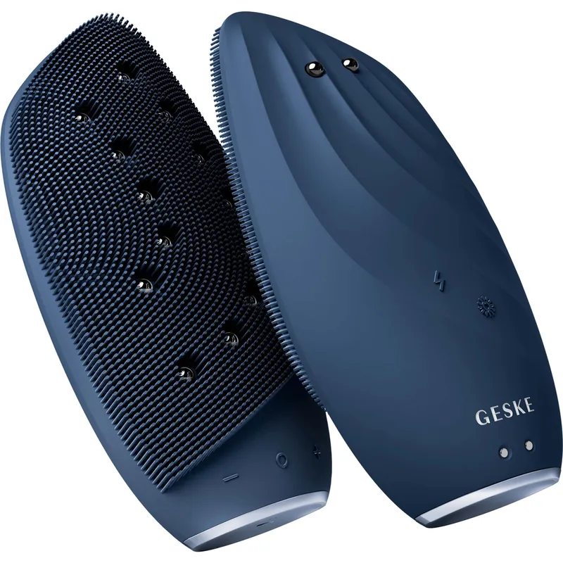 Bild 2 för GESKE Sonic Thermo Facial Brush & Face-Lifter 8 in 1 Blue