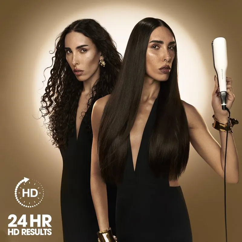 Bild 3 för ghd Chronos Max  Wide Plate Hair Straightener White