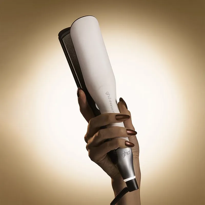 Bild 8 för ghd Chronos Max  Wide Plate Hair Straightener White