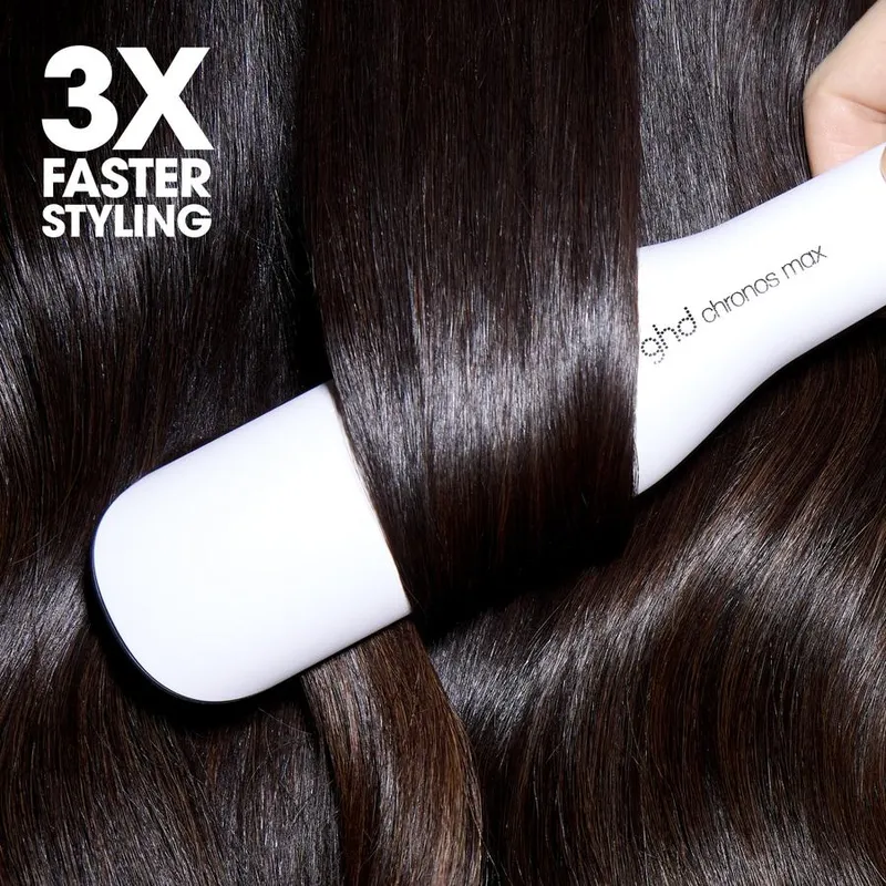 Bild 9 för ghd Chronos Max  Wide Plate Hair Straightener White