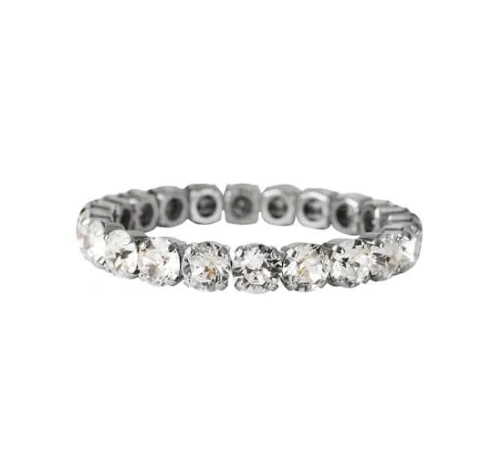 Bild 2 för Gia Stud armband crystal rhodium