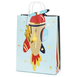 Produktfoto för Gift bag Airplane 10x24x35.5cm
