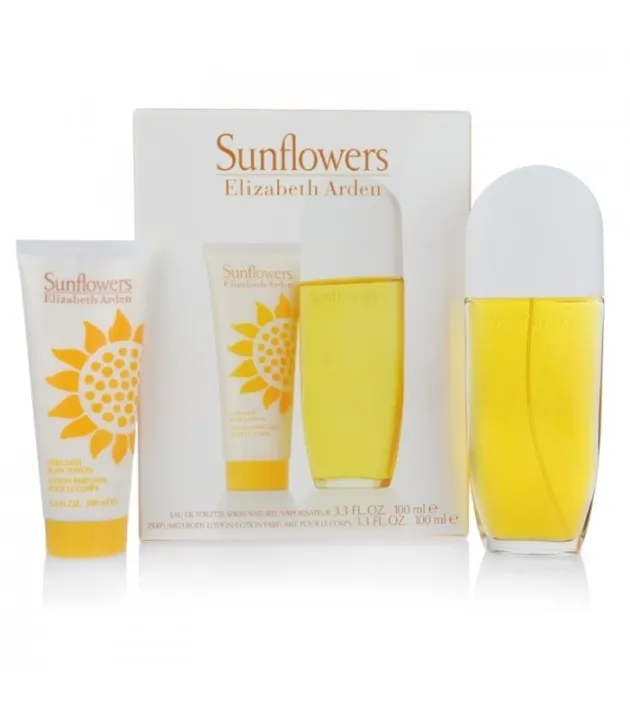 Alternativ bild 0 för Giftset Elizabeth Arden Sunflowers Edt 100ml + Body Lotion