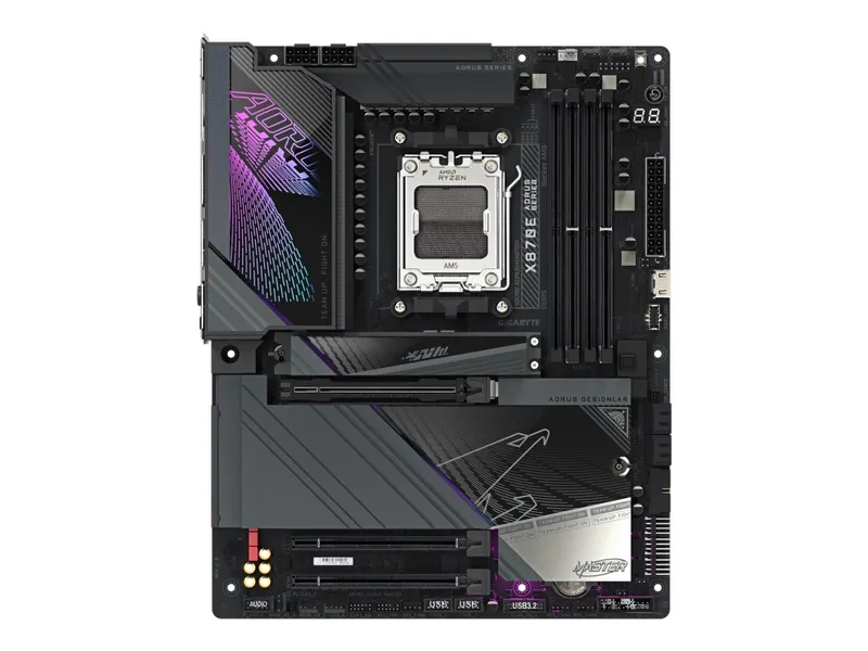 Alternativ bild 0 för GIGA X870E AORUS MASTER WIFI7 AM5/DDR5/ATX