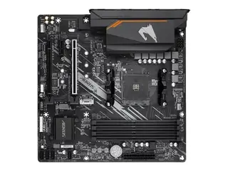 Produktfoto för GIGABYTE B550M AORUS ELITE Moderkort - AMD B550 - AMD AM4 socket - DDR4 RAM - Micro-ATX