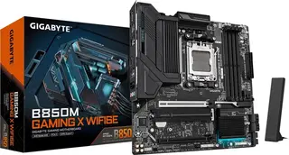 Produktfoto för GIGABYTE B850M GAMING X WIFI6E Moderkort - AMD B850 - AMD AM5 socket - DDR5 RAM - Micro-ATX