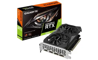 Produktfoto för GIGABYTE GeForce RTX 3050 WindForce 2 V2 OC - 6GB GDDR6 RAM - Grafikkort