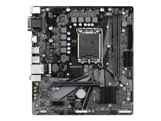 Produktfoto för GIGABYTE H610M H V2 DDR4 Moderkort - Intel H610 - Intel LGA1700 socket - DDR4 RAM - Micro-ATX