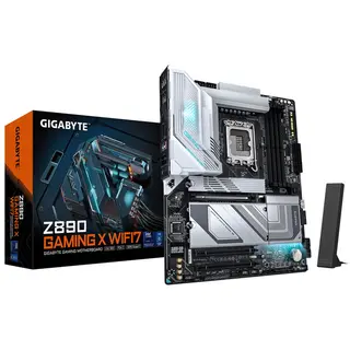 Produktfoto för GIGABYTE Z890 GAMING X WIFI7 Moderkort - Intel Z890 - Intel LGA1851 socket - DDR5 RAM - ATX