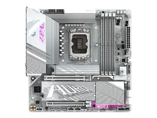 Produktfoto för GIGABYTE Z890M AORUS ELITE WIFI7 ICE Moderkort - Intel Z890 - Intel LGA1851 socket - DDR5 RAM - Micro-ATX
