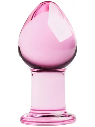 Produktfoto för Gildo Glass Buttplug Pink Analplugg i glas