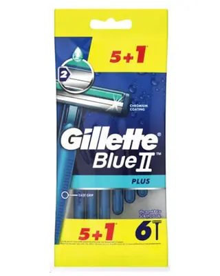 Produktfoto för Gillette Blue 2 - Engangsskrabere 6 pak   6 stk.