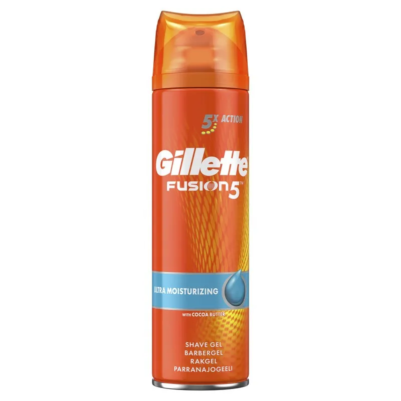 Bild 1 för Gillette Fusion5 Ultra Moisturizing Rakgel för män 200 ml