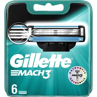 Produktfoto för Gillette Mach3 Men's Razor Blade Refills 6 st
