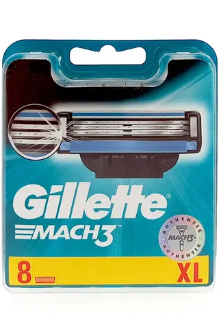 Produktfoto för Gillette Mach3 Rakblad 8 st