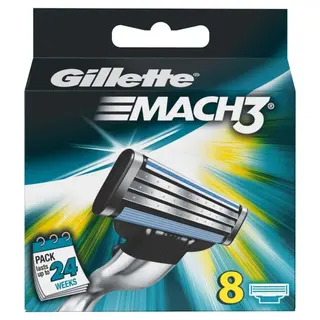 Produktfoto för Gillette Mach3 XL Pack - 8 pak
