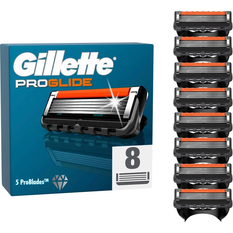 Bild 1 för Gillette ProGlide Razor blades for men 8 pcs