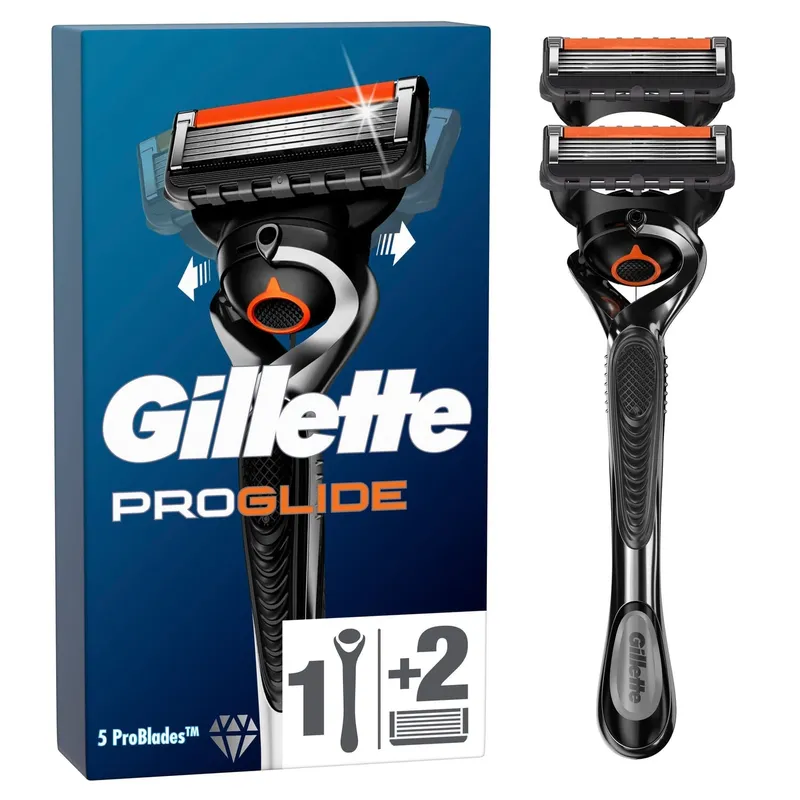 Bild 2 för Gillette ProGlide Razor for men 2 razor blade refills