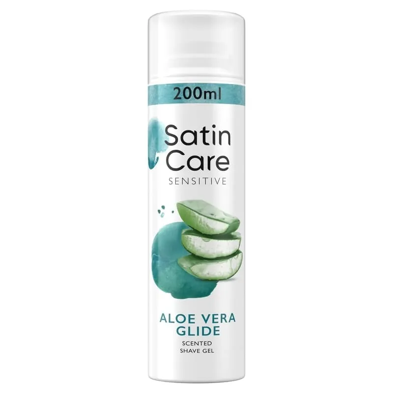 Bild 1 för Gillette Satin Care Sensitive Shave Gel 200 ml