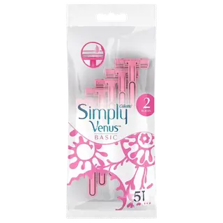 Produktfoto för Gillette Simply Venus Basic   5 stk.