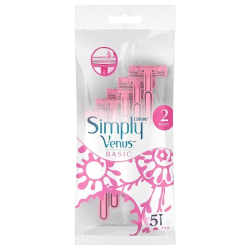 Bild 2 för Gillette Simply Venus Basic   5 stk.
