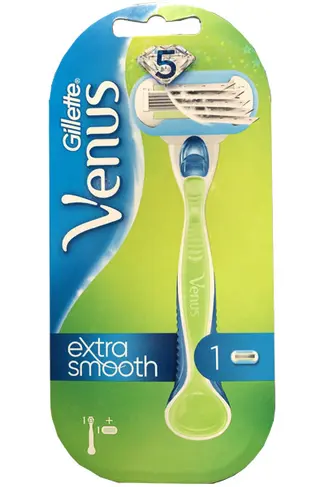 Produktfoto för Gillette Venus Extra Smooth, Blå, Gul, Kropp, Blåsa, 1 styck