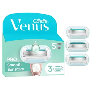 Produktfoto för Gillette Venus Pro Smooth Sensitive Razor Blades 3 st