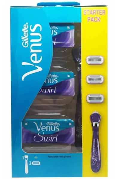 Bild 2 för Gillette Venus Swirl Extra Smooth Special Starter Pack