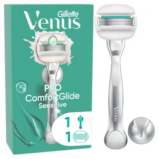 Produktfoto för Gillette Venus Venus ComfortGlide Sensitive Razor + 1 Razor Blade