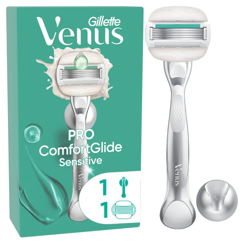 Bild 1 för Gillette Venus Venus ComfortGlide Sensitive Razor + 1 Razor Blade