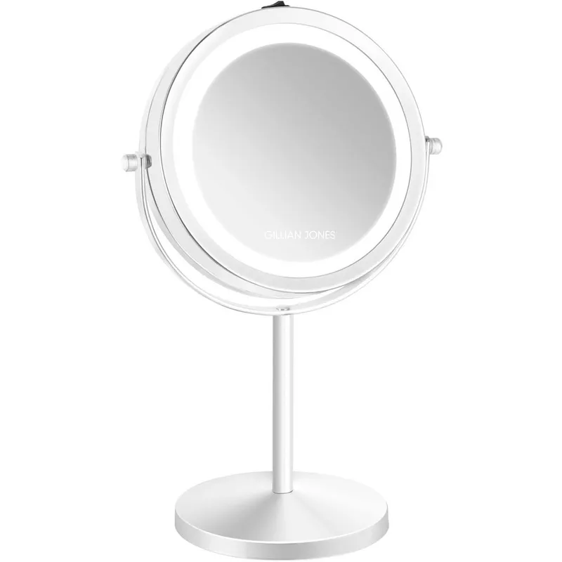 Bild 1 för Gillian Jones Table Mirror With Led Light & X10 Magnification